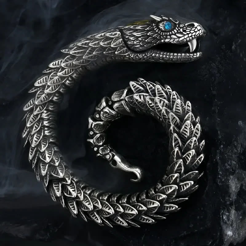 FREE Today: Jörmungandr - The World Serpent - Stainless Steel Bracelet