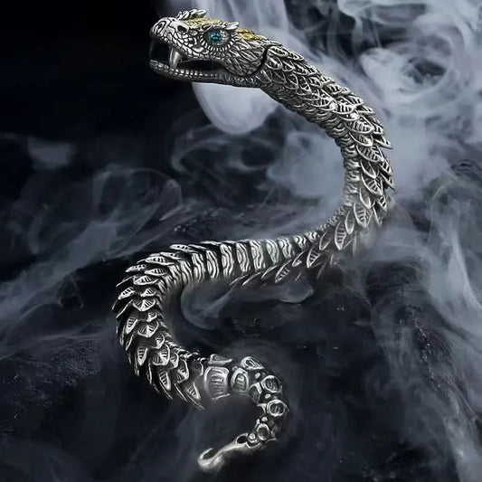FREE Today: Jörmungandr - The World Serpent - Stainless Steel Bracelet