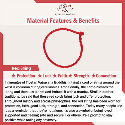 FREE Today: Luck and Connection Year Of The Horse Red String Copper Braided Bracelet