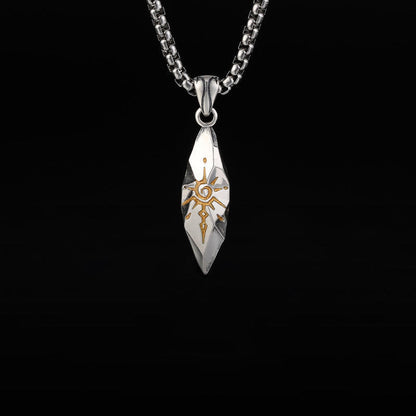 FREE Today: Wish Emblem Hammered Open Ring / Necklace