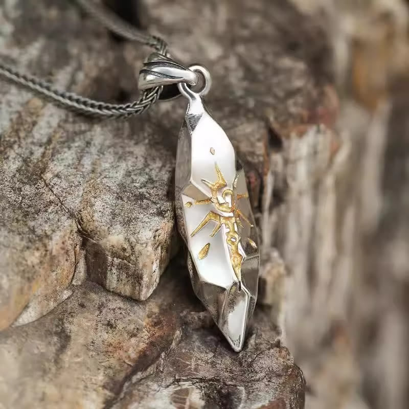 FREE Today: Wish Emblem Hammered Open Ring / Necklace