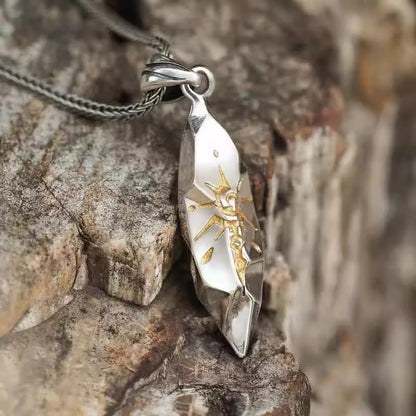 FREE Today: Wish Emblem Hammered Open Ring / Necklace