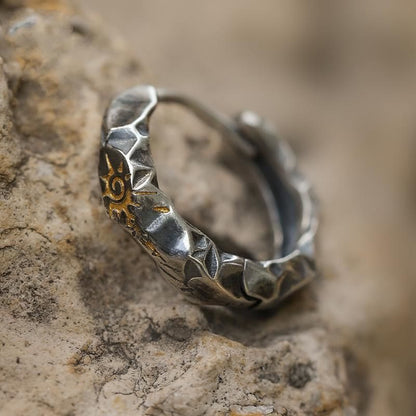 FREE Today: Wish Emblem Hammered Open Ring / Necklace