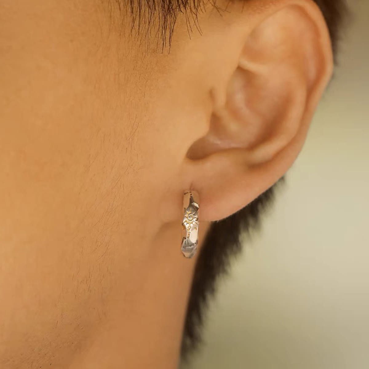 FREE Today: Wish Emblem Hammered Open Ring / Necklace