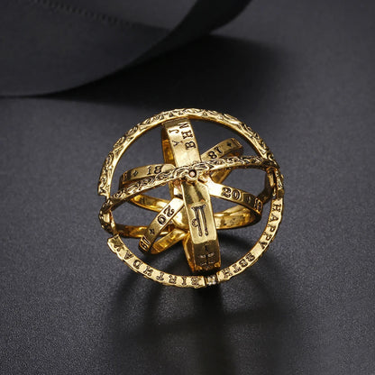 FREE Today: 16th Century Armillary Astrological Sphere Ring / Necklace