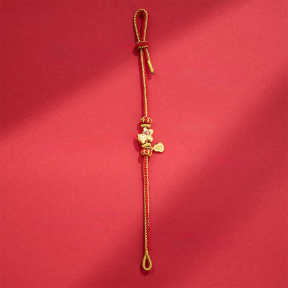 FREE Today: Luck and Connection Year Of The Horse Red String Copper Braided Bracelet