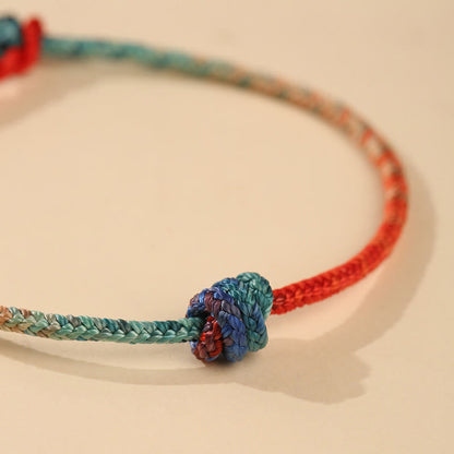 FREE Today: Luck and Strength Colored String Hand-woven Knots Bracelet