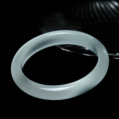 FREE Today: Abundance and Spiritual White Cat's Eye Cuff Bangle Bracelet