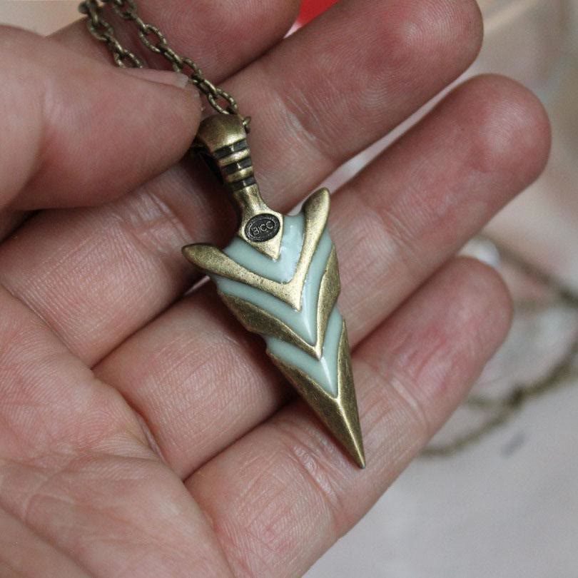 FREE Today: Glow In The Dark Arrowhead Necklace