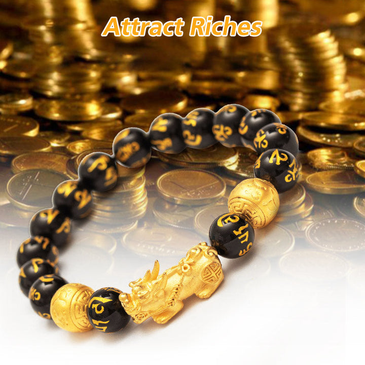 FREE Today: Golden PiXiu Prosperity Bracelet