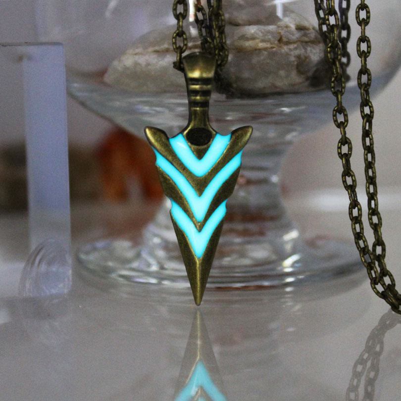 FREE Today: Glow In The Dark Arrowhead Necklace