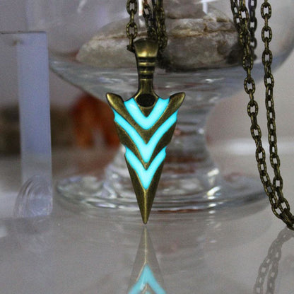 FREE Today: Glow In The Dark Arrowhead Necklace