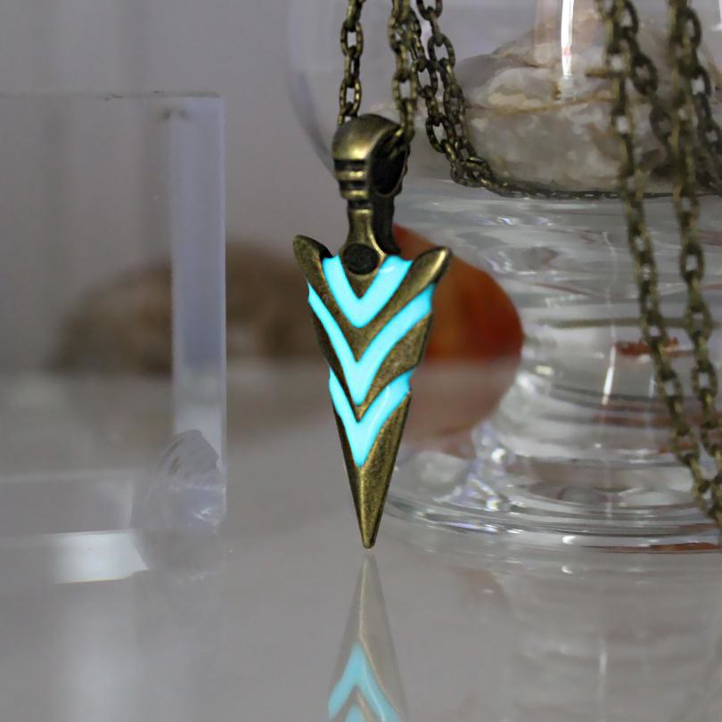 FREE Today: Glow In The Dark Arrowhead Necklace