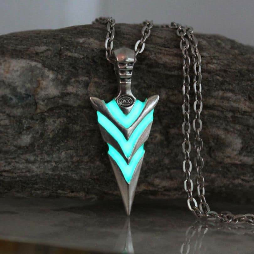 FREE Today: Glow In The Dark Arrowhead Necklace
