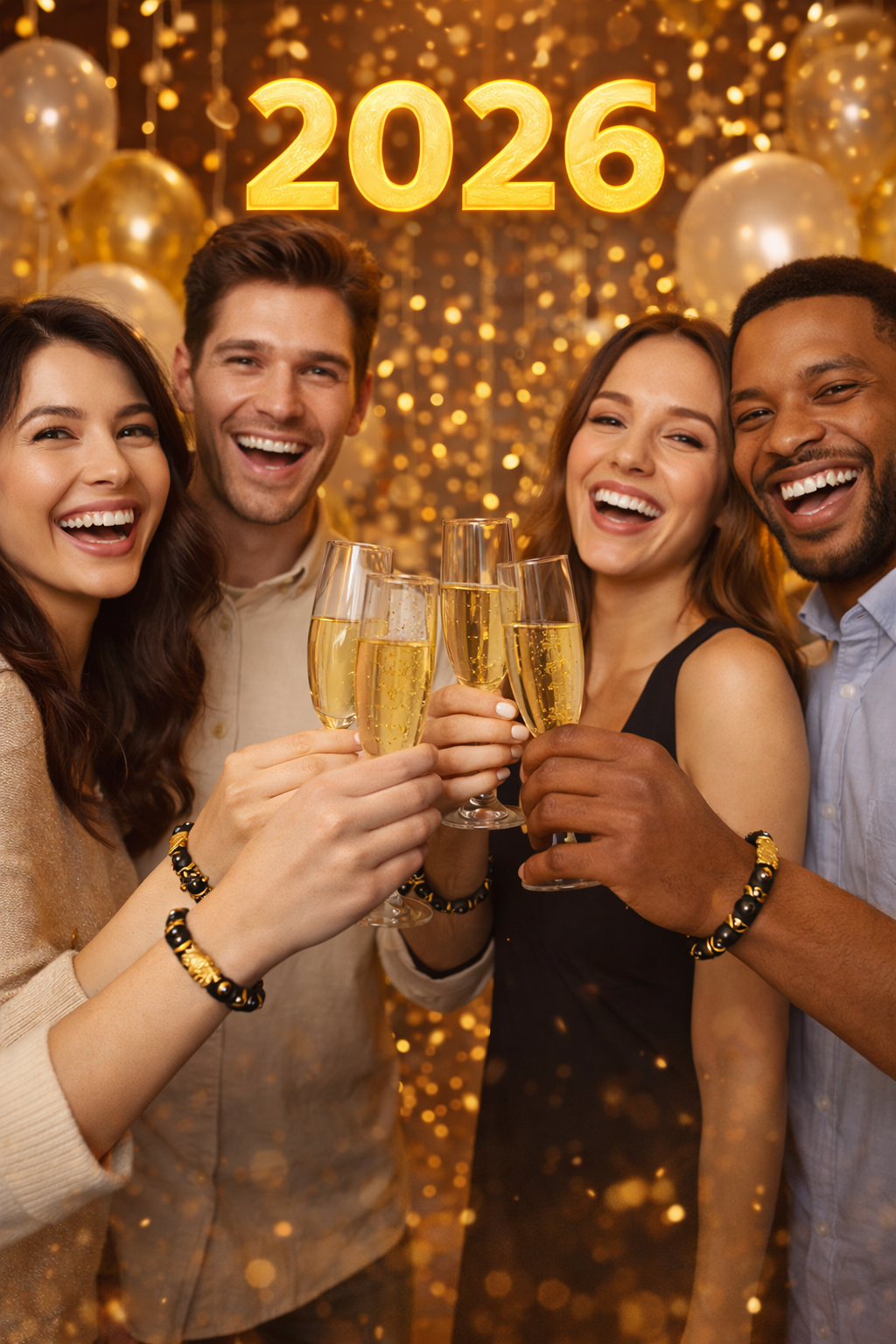 FREE Today: Golden PiXiu Prosperity Bracelet