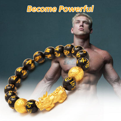 FREE Today: Golden PiXiu Prosperity Bracelet